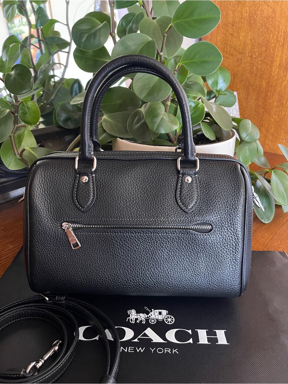 Coach Black medium Rowan - Picture 3 of 10